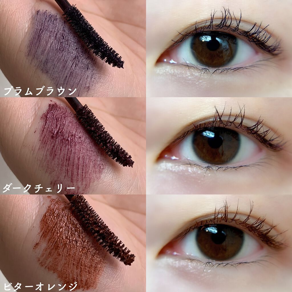 ひとえ・奥ぶたえ用マスカラ 限定色 ビターオレンジ/アイプチ®/マスカラを使ったクチコミ（3枚目）