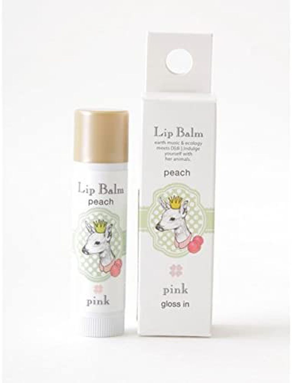 Dリップバーム ピーチ ピンク / earth music&ecology