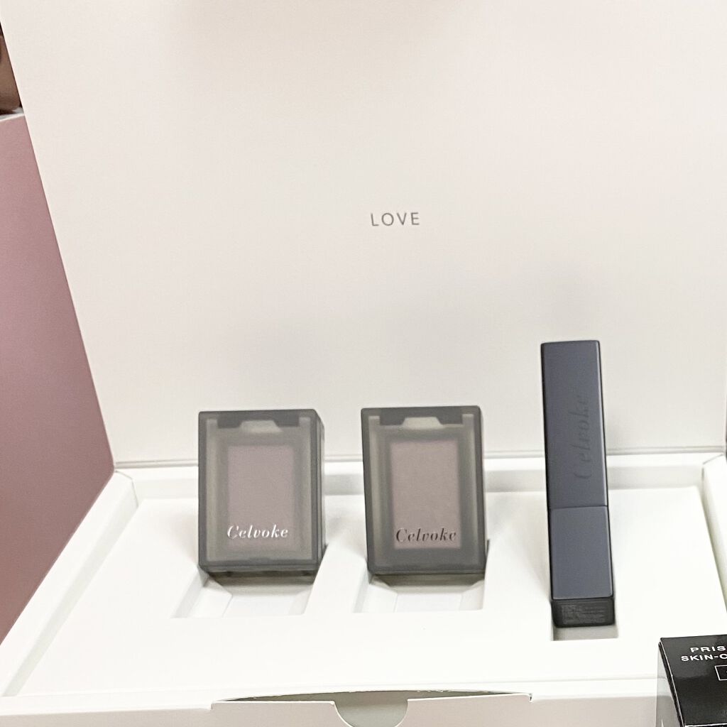 ディアレストピンクコレクション/Celvoke/メイクアップキットを使ったクチコミ（2枚目）