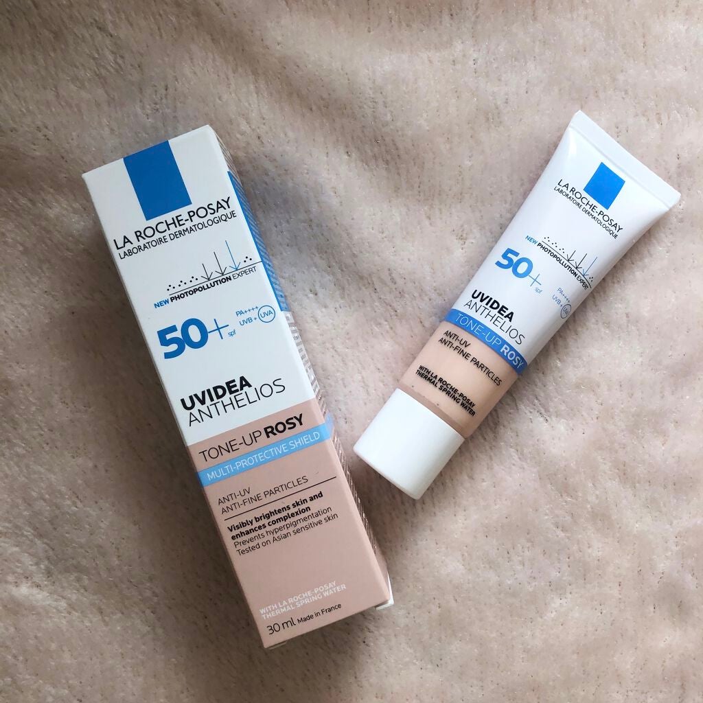 UVイデア XL プロテクショントーンアップ ローズ/ラ ロッシュ ポゼ/日焼け止めクリームを使ったクチコミ(1枚目)