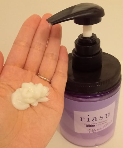 リアス ディープ モイスチャー シカ シャンプー/トリートメント/riasu/市販シャンプーを使ったクチコミ(3枚目)