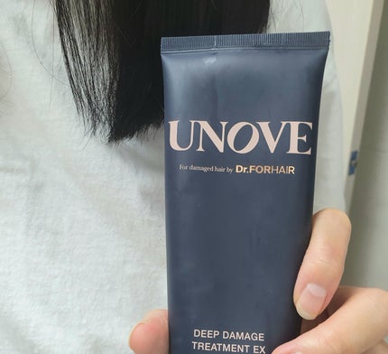 ディープダメージトリートメントEX/UNOVE/洗い流すヘアトリートメントを使ったクチコミ(3枚目)