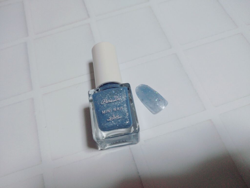 ミニネイル BL08 ドリーミングバブル/パラドゥ/マニキュアを使ったクチコミ（1枚目）