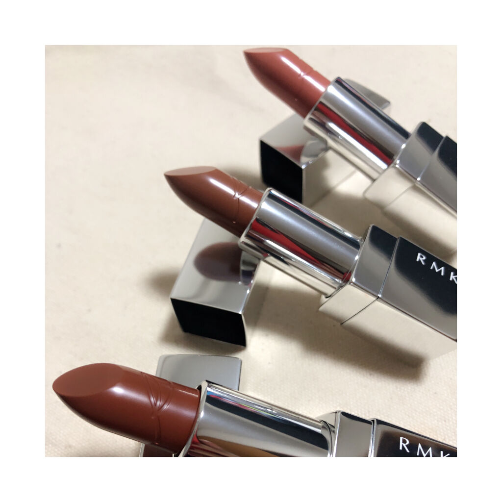 ザ ベージュライブラリー リップスティック/RMK/口紅を使ったクチコミ（3枚目）