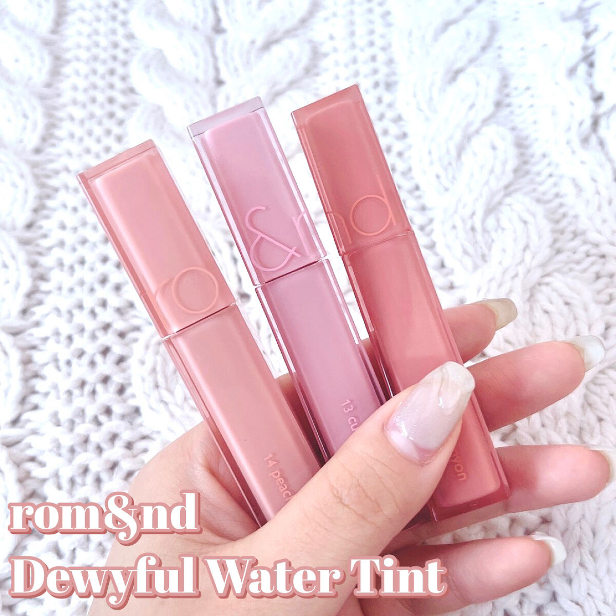 デュイフルウォーターティント/rom&nd/リップティントを使ったクチコミ（2枚目）