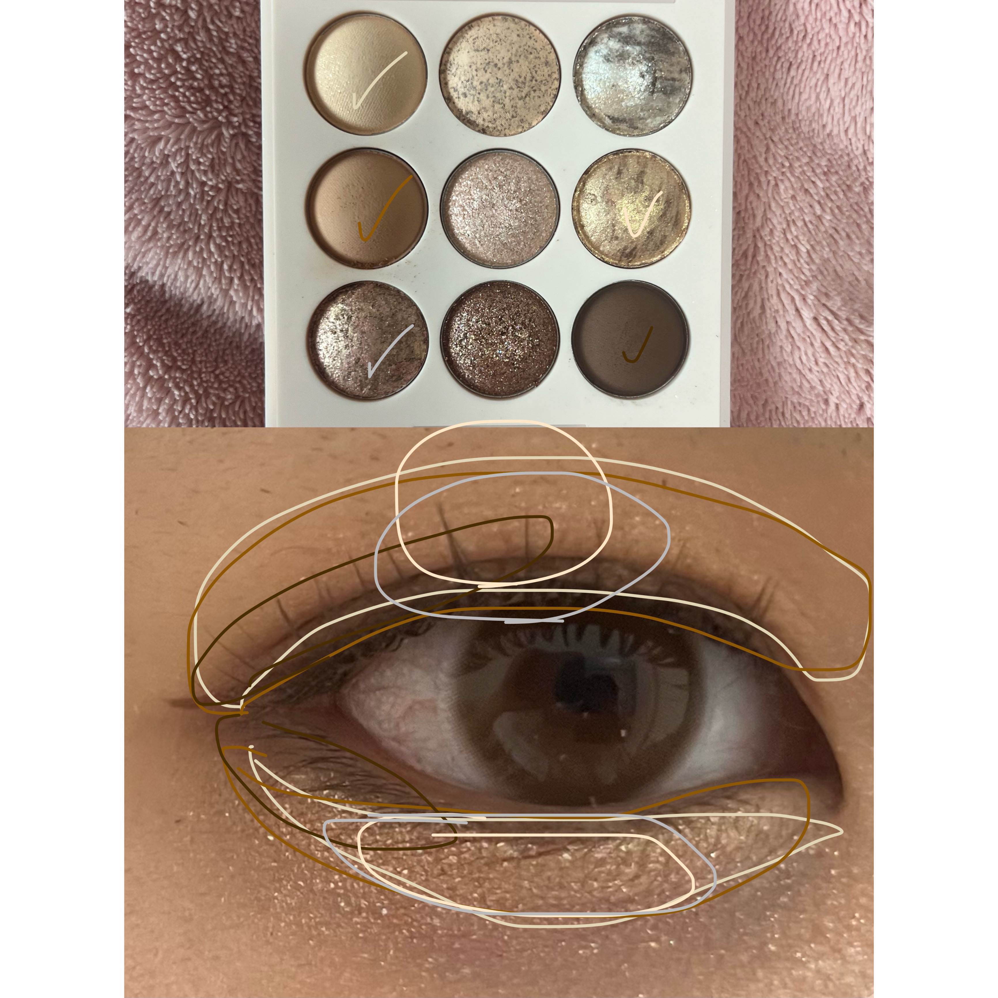 シャドウパレット/dasique/アイシャドウパレットを使ったクチコミ（2枚目）