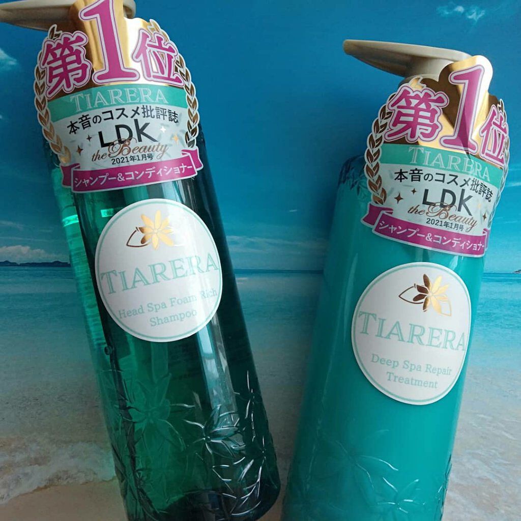 ヘッドスパフォームリッチシャンプー/ディープスパリペアトリートメント/TIARERA/市販シャンプーを使ったクチコミ(1枚目)