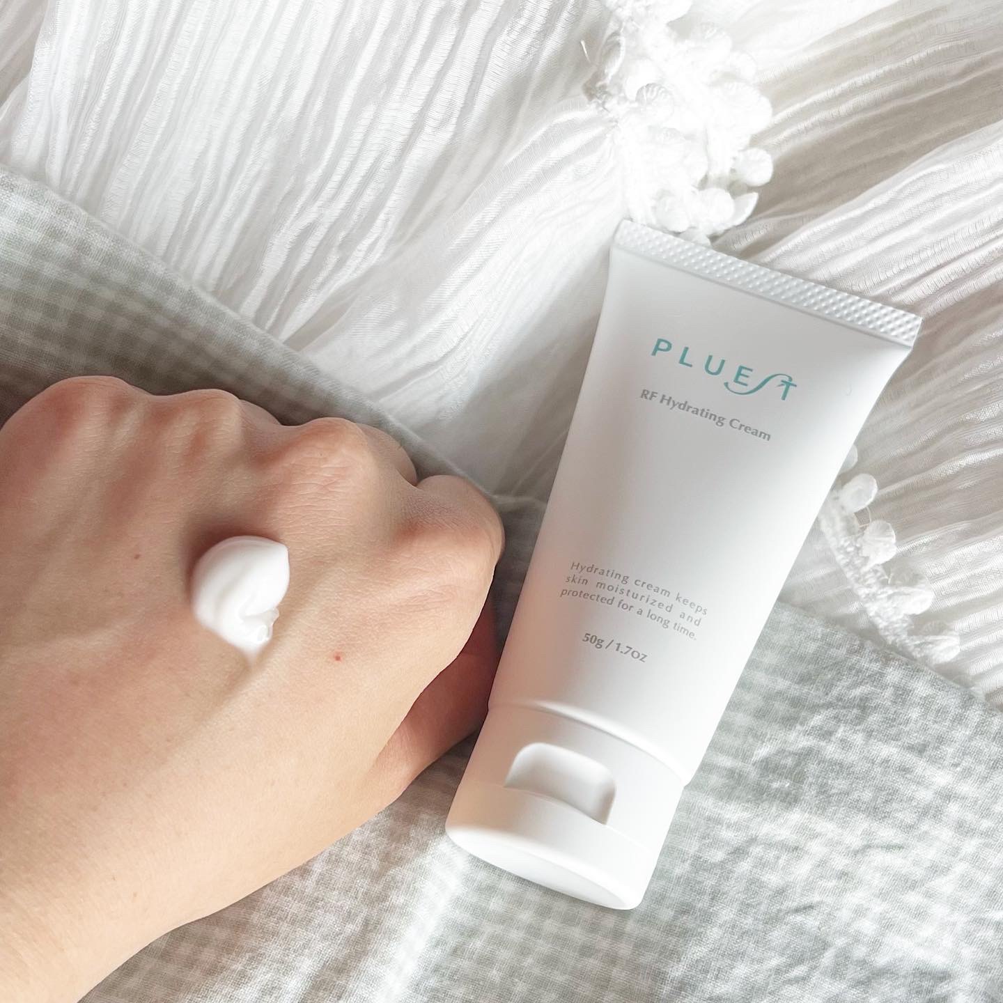 RF ハイドレーティングクリーム/PLUEST/フェイスクリームを使ったクチコミ（2枚目）