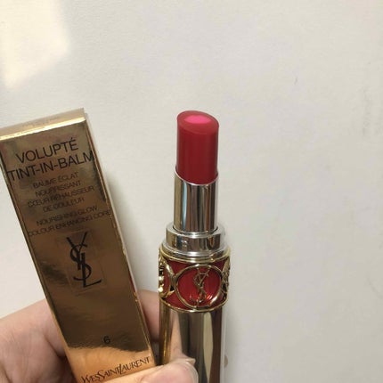 ヴォリュプテ ティントインバーム/YVES SAINT LAURENT BEAUTE/口紅を使ったクチコミ(1枚目)