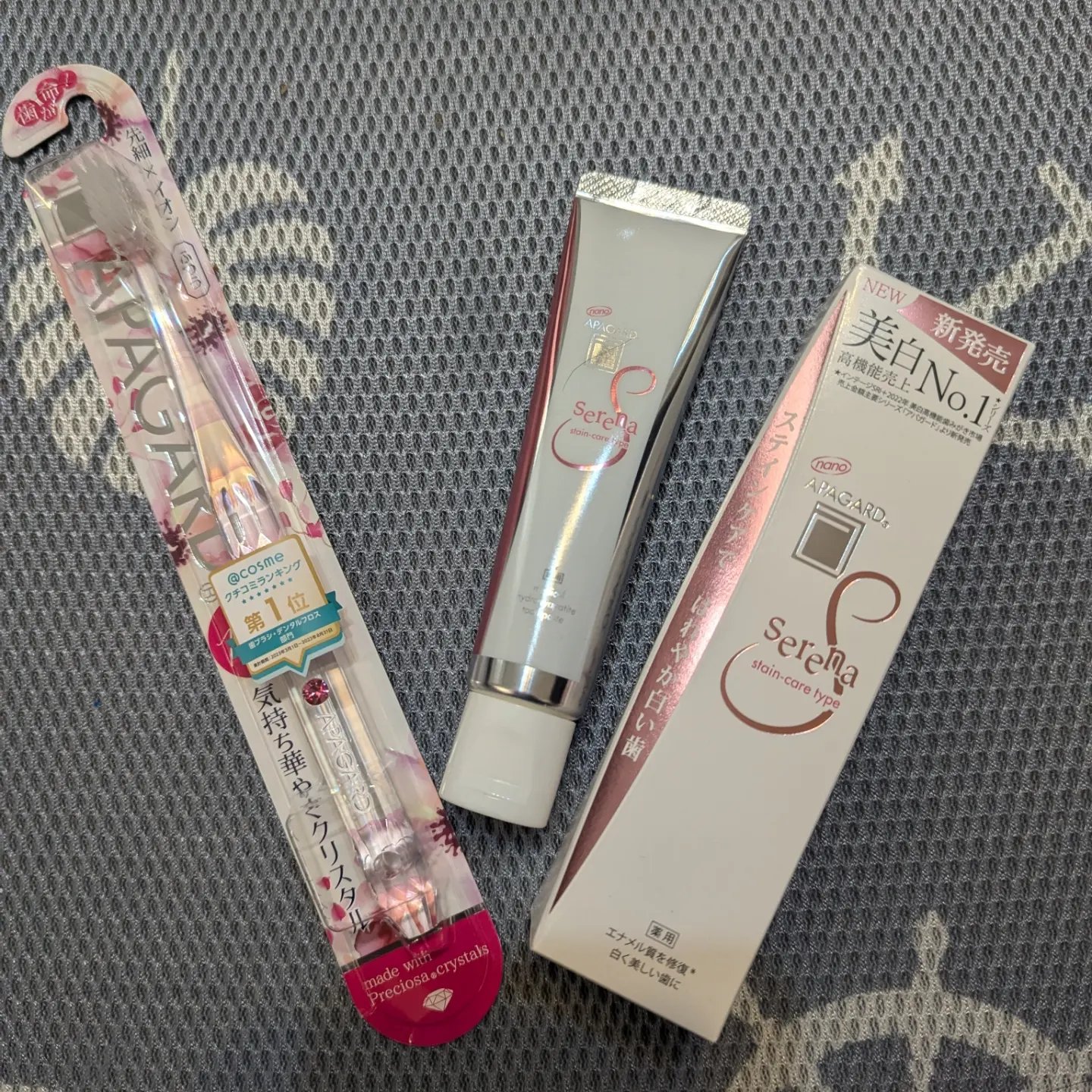 アパガードクリスタル歯ブラシ/アパガード/歯ブラシを使ったクチコミ（1枚目）