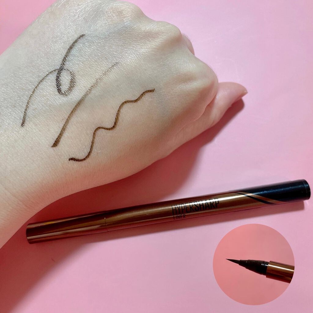 ハイパーシャープ ライナー R/MAYBELLINE NEW YORK/リキッドアイライナーを使ったクチコミ(2枚目)