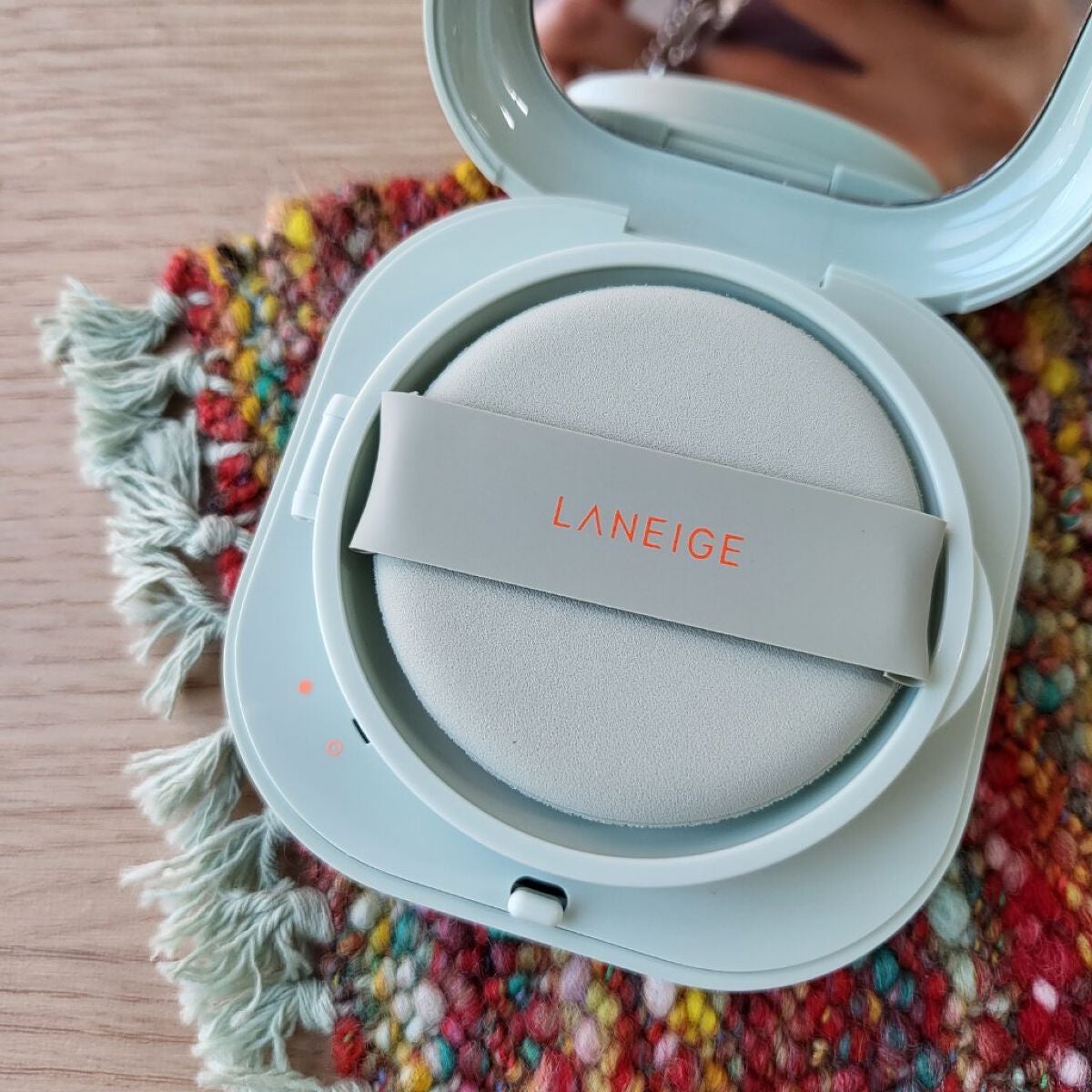 ネオクッション マット/LANEIGE/クッションファンデーションを使ったクチコミ(2枚目)