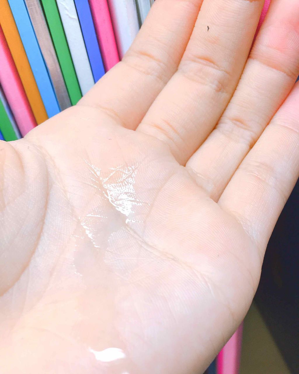 ベビーオイル ナチュラル/DAISO/ボディオイルを使ったクチコミ（2枚目）