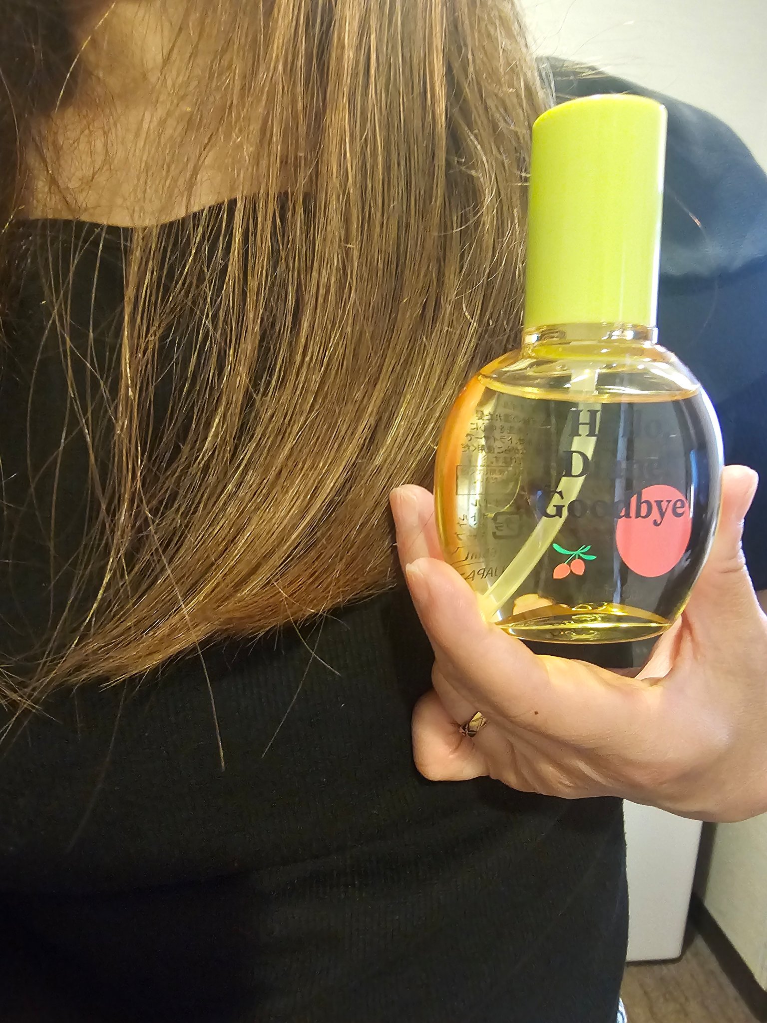 ハローダイアン グッバイ うるおい補修ヘアオイル/ダイアン/ヘアオイルを使ったクチコミ（3枚目）