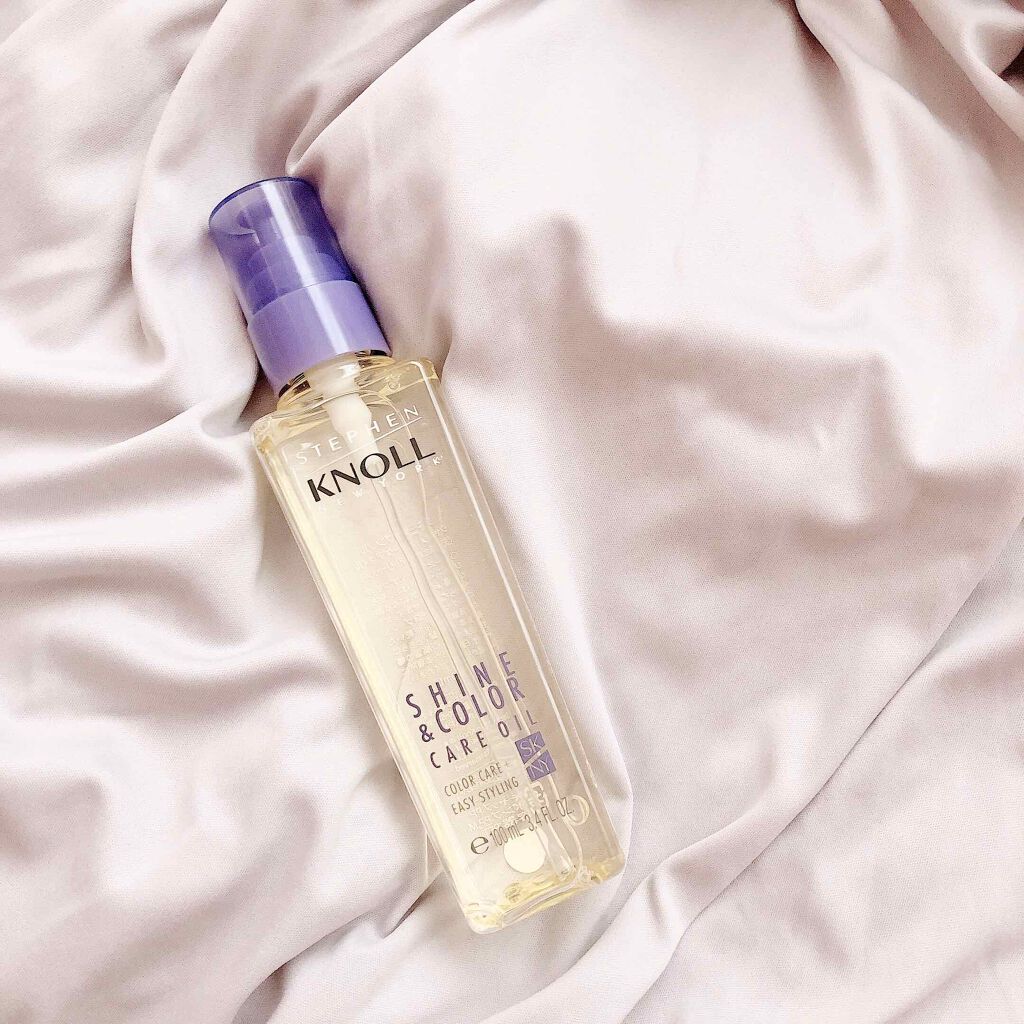 シャイン カラーケア オイル/スティーブンノル ニューヨーク/ヘアオイルを使ったクチコミ(1枚目)