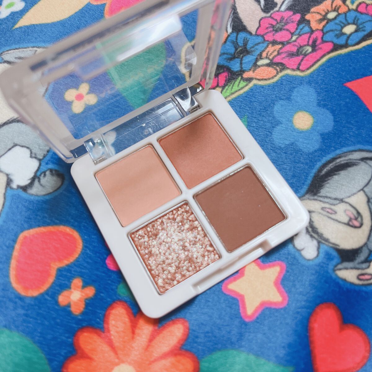 センムル シャドウ ボックス(1) 02　カフェロード/the SAEM/アイシャドウパレットを使ったクチコミ（2枚目）