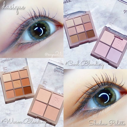 シャドウパレット/dasique/アイシャドウパレットを使ったクチコミ(6枚目)