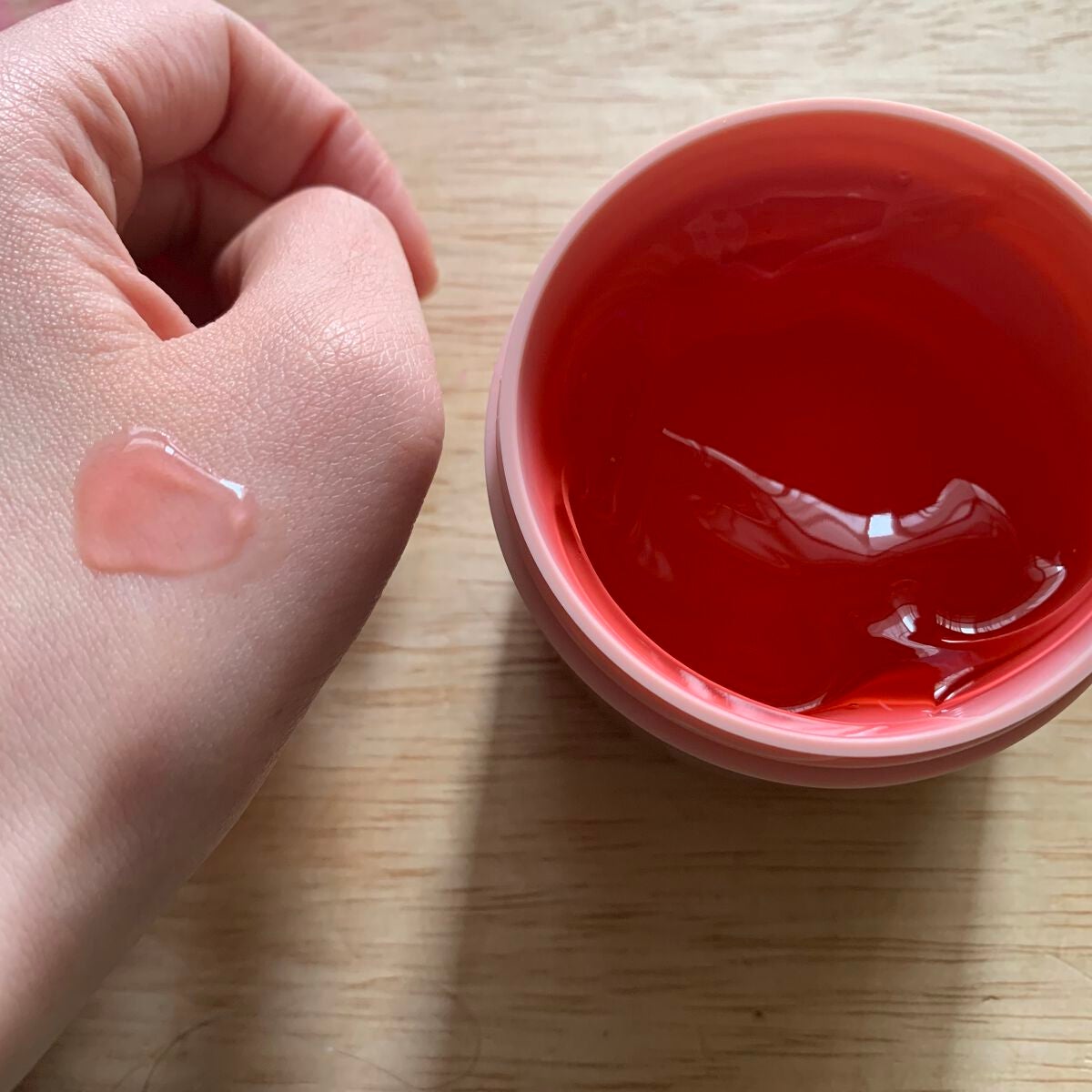 グッドナイトジェリーパック/CHOOSY/フェイスクリームを使ったクチコミ(3枚目)