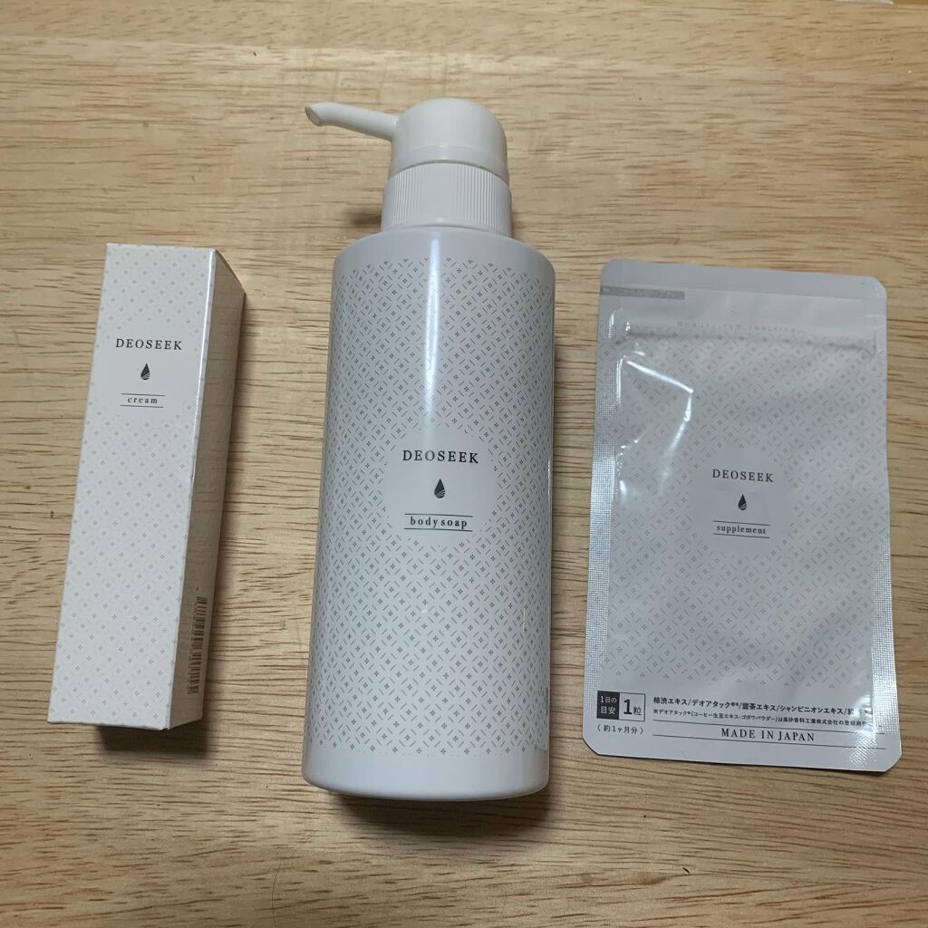 デオシーク クリーム/DEOSEEK/デオドラント・制汗剤を使ったクチコミ（1枚目）