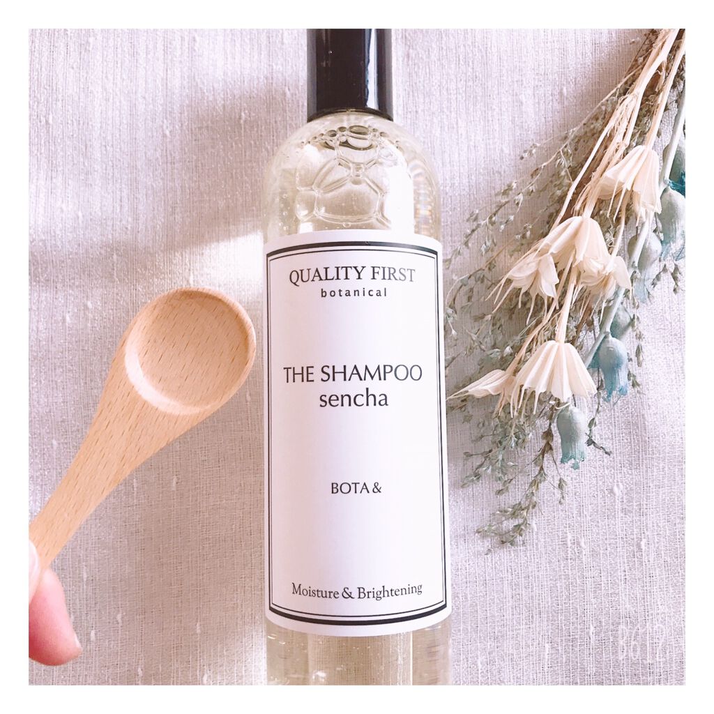 ボタアンド ザ シャンプー <sencha>/クオリティファースト/市販シャンプーを使ったクチコミ（1枚目）