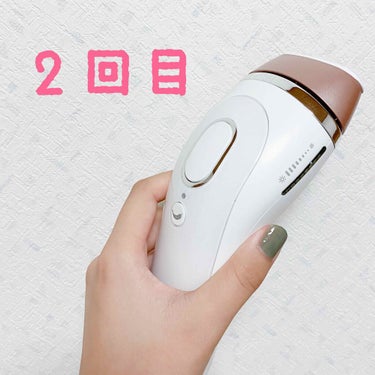 ブラウンシルクエキスパート （光美容器）/ブラウン/家庭用脱毛器を使ったクチコミ（1枚目）