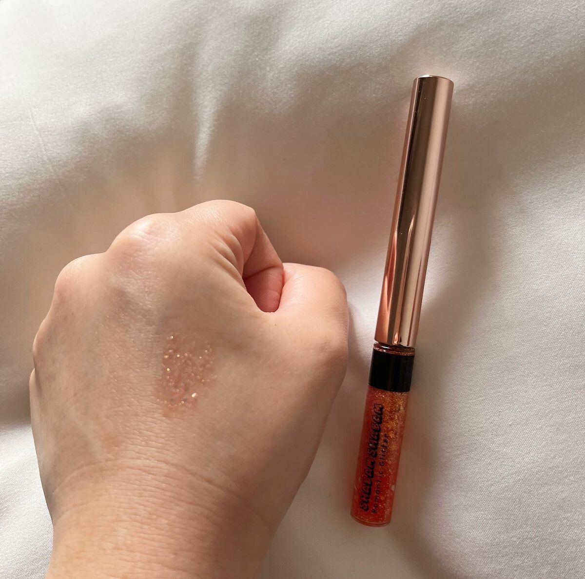 シャバンシャバンロマンティックグリッター  03/CORINGCO/グリッターを使ったクチコミ（3枚目）