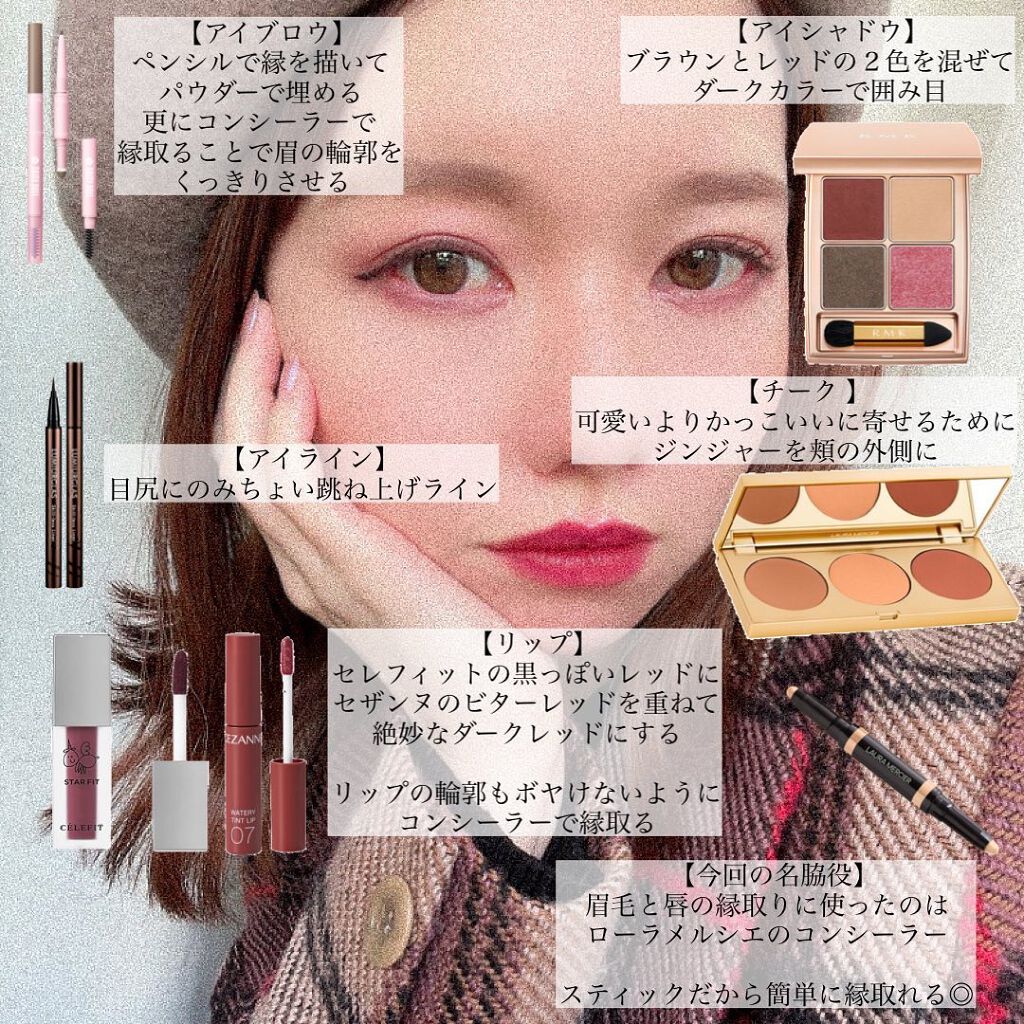 ボンジュール トーキョー フェイス アンド チーク パレット/ローラ メルシエ/パウダーチークを使ったクチコミ(6枚目)