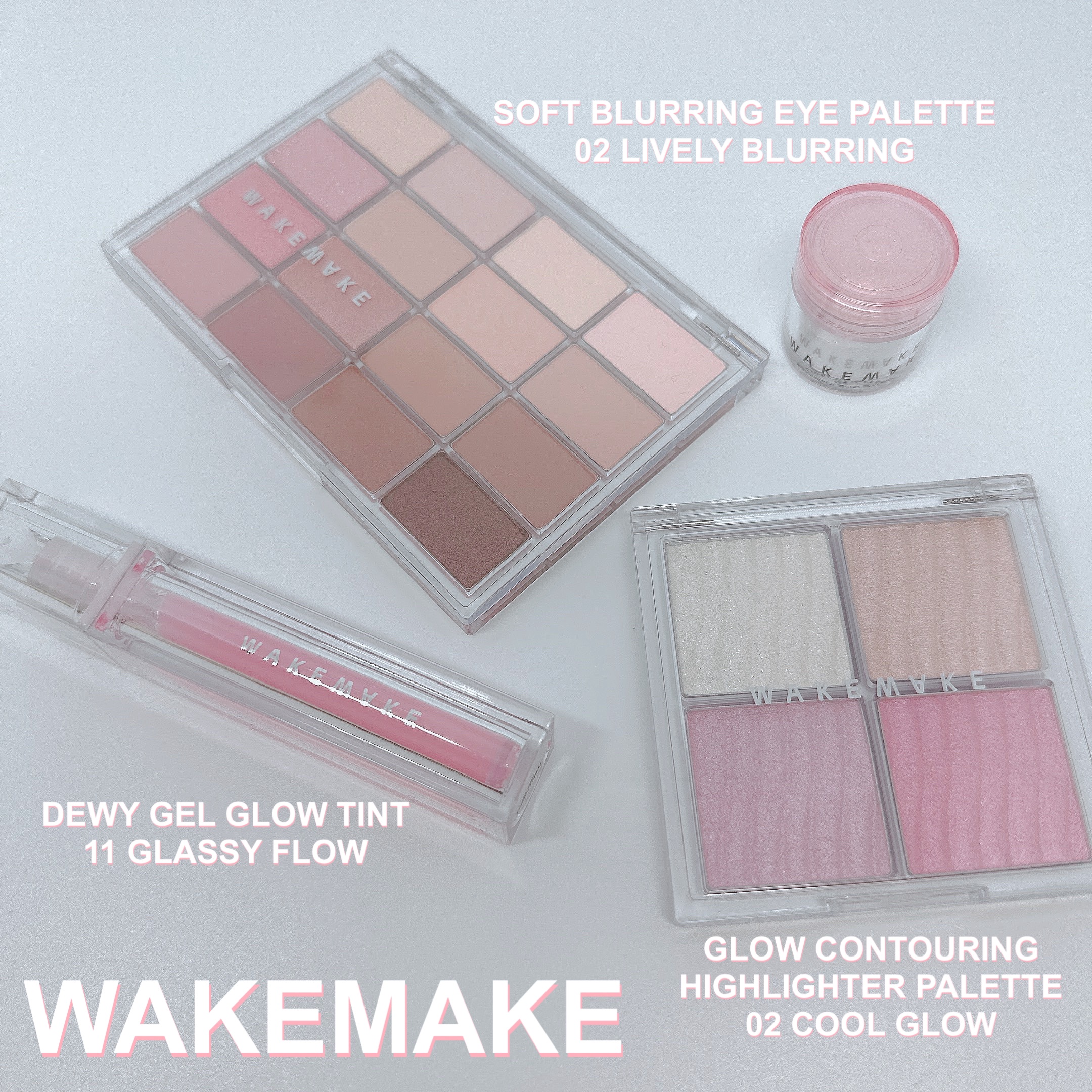 ソフトブラーリングアイパレット/wakemake/アイシャドウパレットを使ったクチコミ（1枚目）