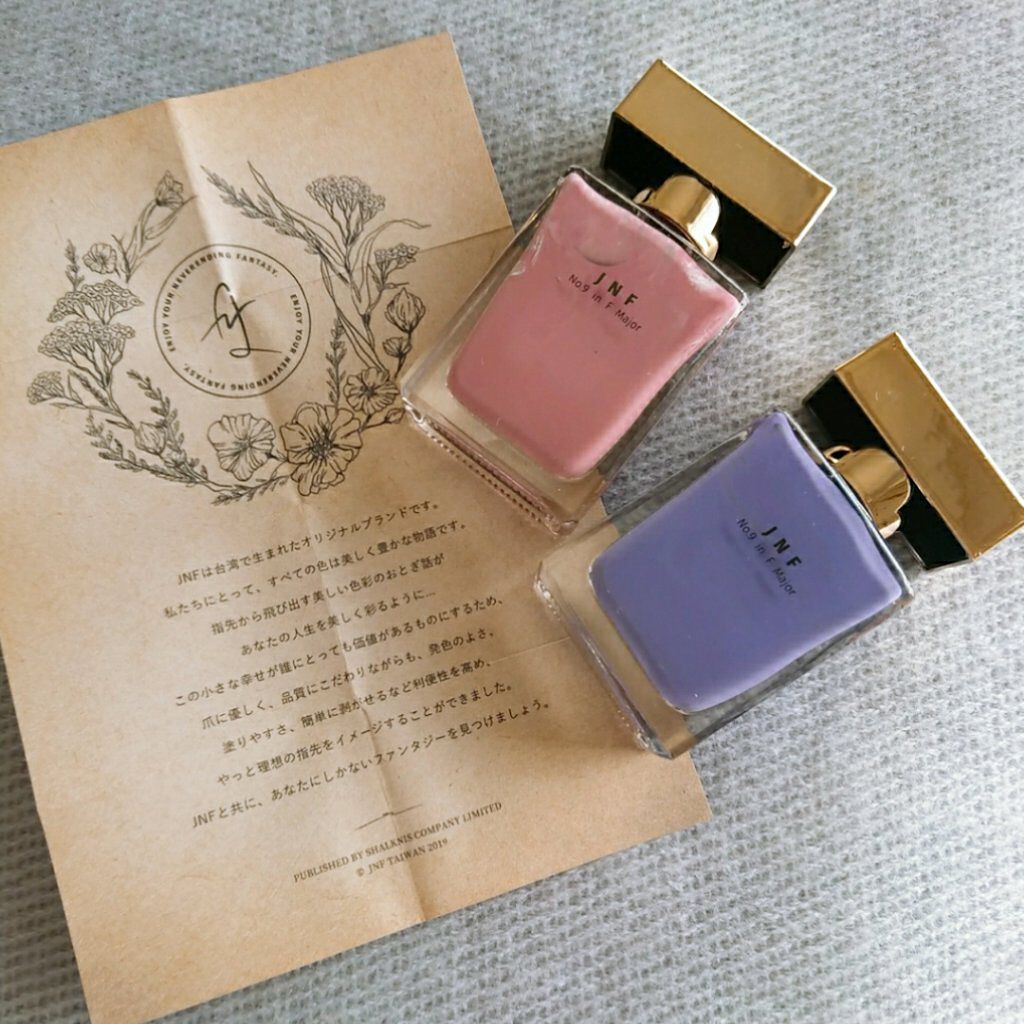 グレイズドフレグランスネイル/JNF/マニキュアを使ったクチコミ(4枚目)