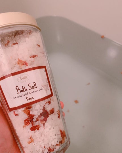 バスソルト/SABON/無機塩系入浴剤を使ったクチコミ(1枚目)