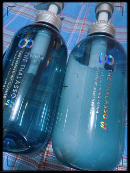 エイトザタラソ ユー CBD&リフレッシング クレンズ 美容液シャンプー/CBD&バランシング ダメージリペア 美容液ヘアトリートメント/エイトザタラソ/市販シャンプーを使ったクチコミ(1枚目)