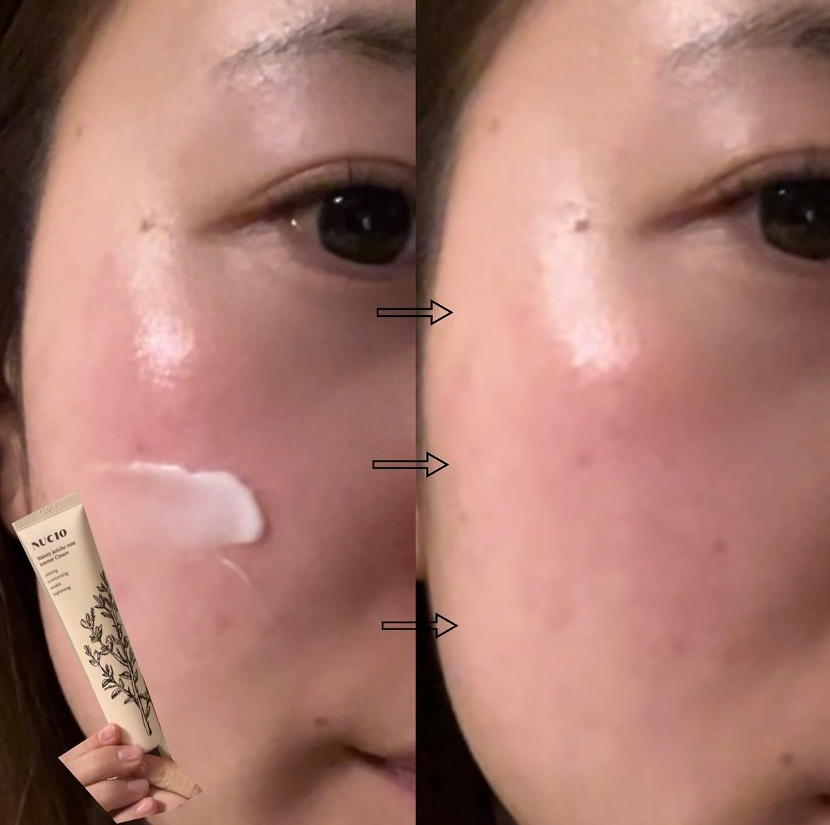 ウォータリー復活草インテンスクリーム/NUCIO/フェイスクリームを使ったクチコミ（3枚目）