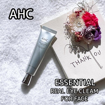 エッセンシャル リアル アイクリーム フォーフェイス/AHC/アイケア・アイクリームを使ったクチコミ(1枚目)