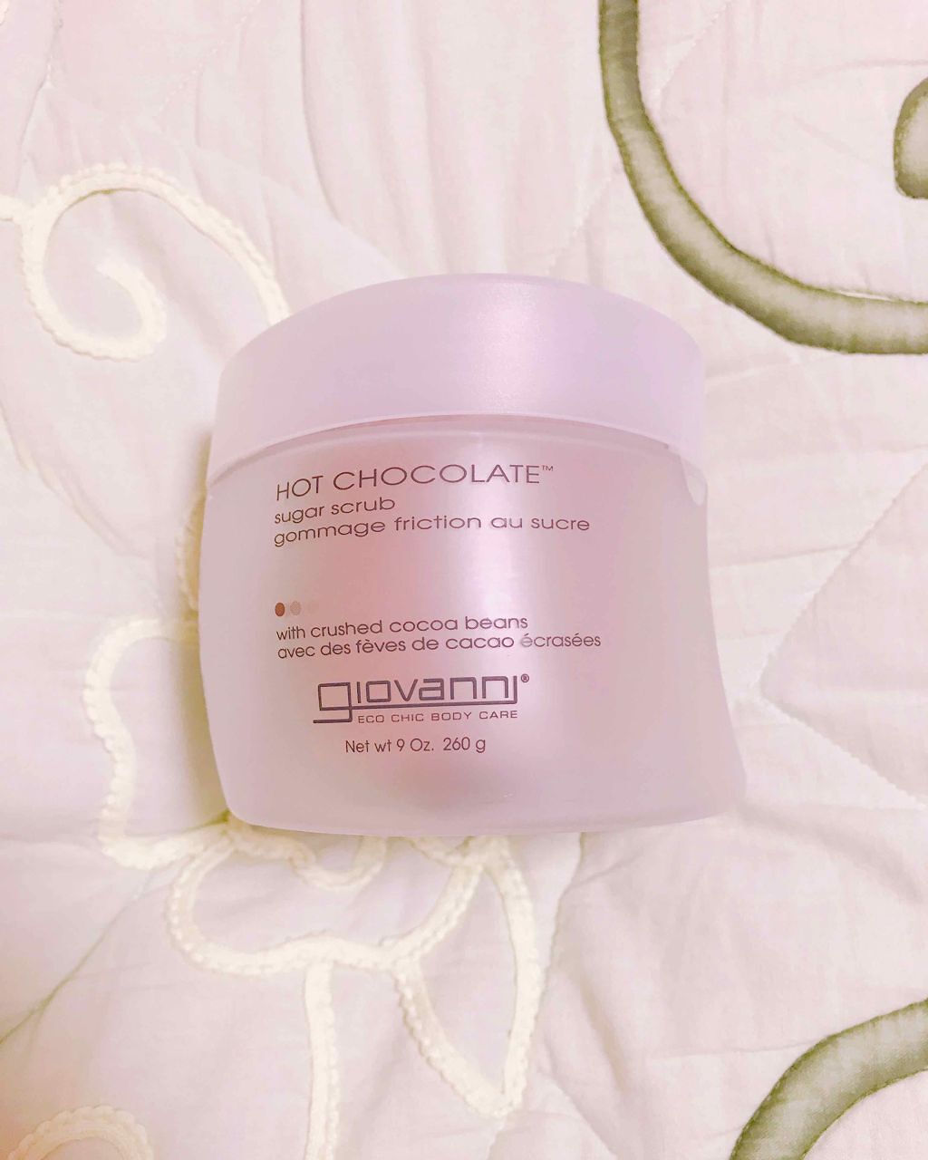 ジョヴァンニ シュガー ボディスクラブ ホットチョコレート/giovanni/ボディスクラブを使ったクチコミ(1枚目)
