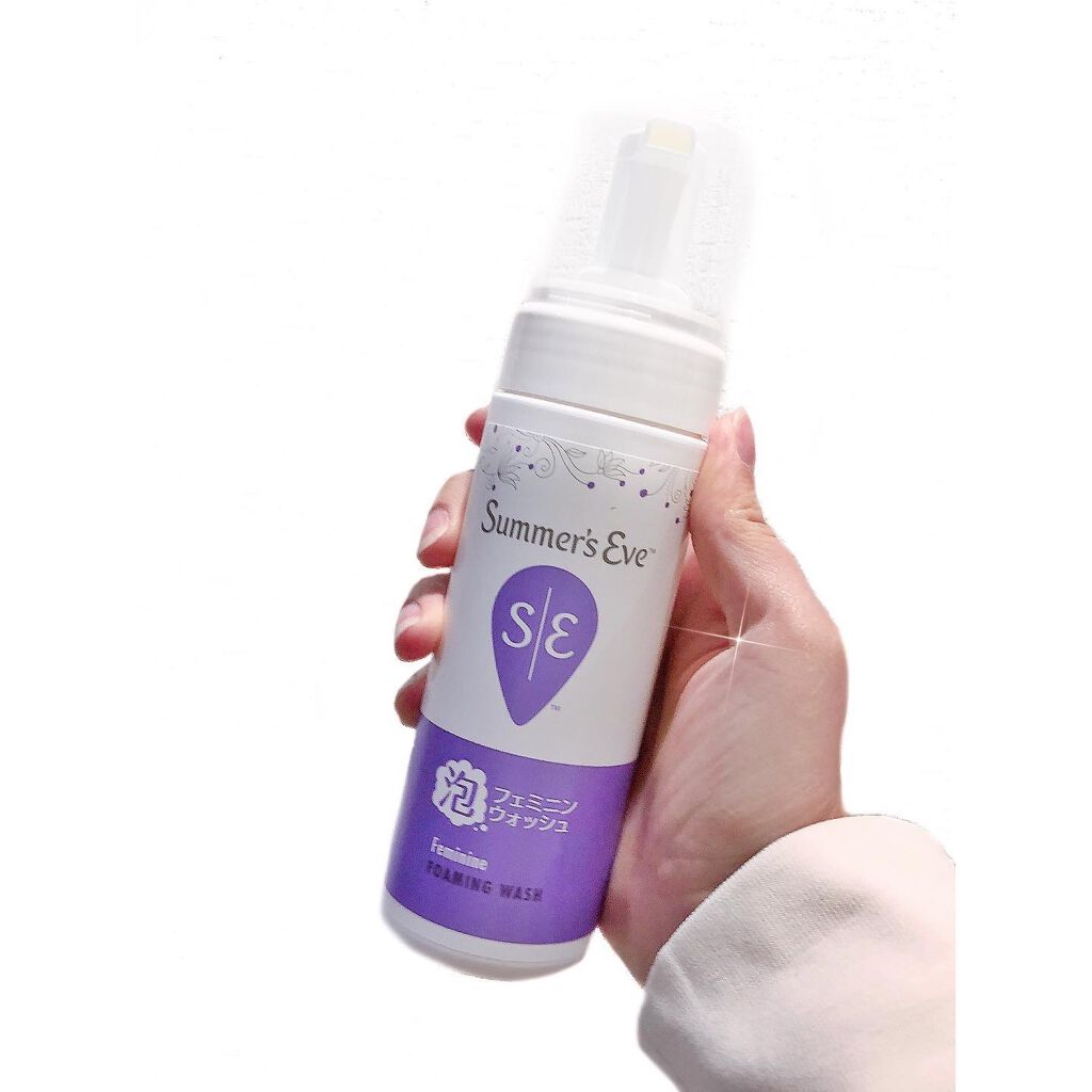 フェミニン泡ウォッシュ/Summer's Eve(サマーズイブ)/デリケートゾーンケアを使ったクチコミ(1枚目)
