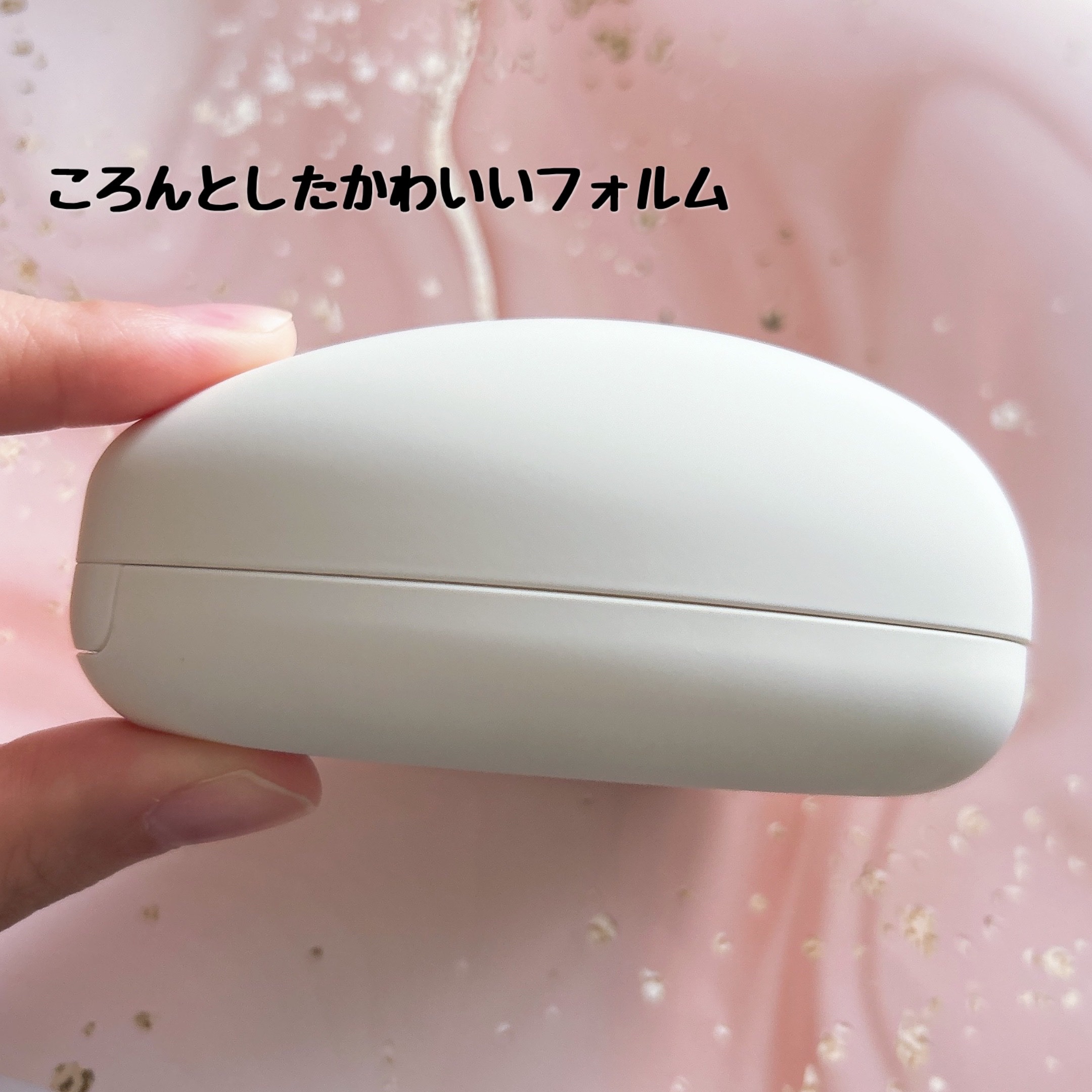 トワタッチ ハートクッション マットカバー 21 ベージュ本体/troistouch/クッションファンデーションを使ったクチコミ（2枚目）