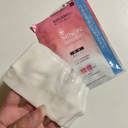 ミノン アミノモイスト ぷるぷるしっとり肌マスク/ミノン/シートマスク・パックを使ったクチコミ(5枚目)
