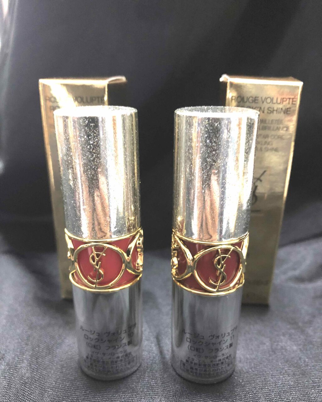 ルージュ ヴォリュプテ シャイン/YVES SAINT LAURENT BEAUTE/口紅を使ったクチコミ(1枚目)