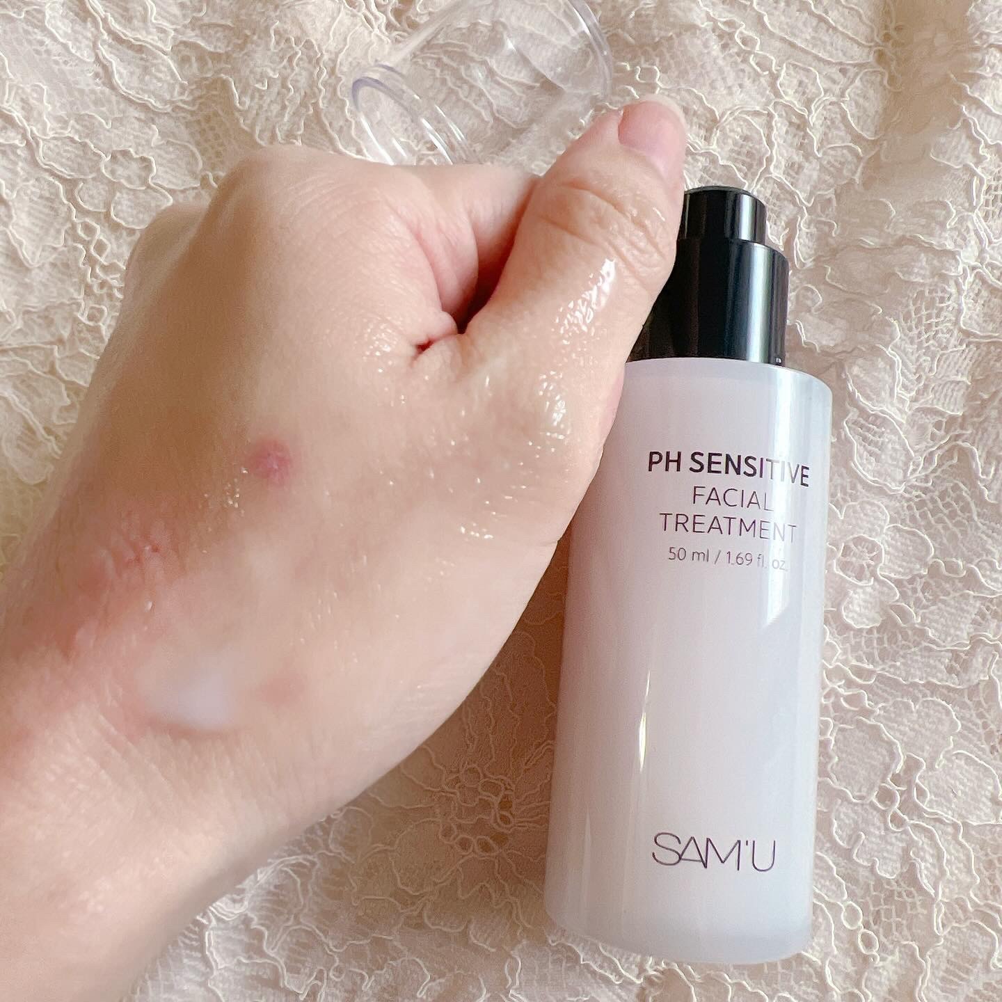サミュ PHセンシティブクリーム/SAM'U/フェイスクリームを使ったクチコミ（3枚目）