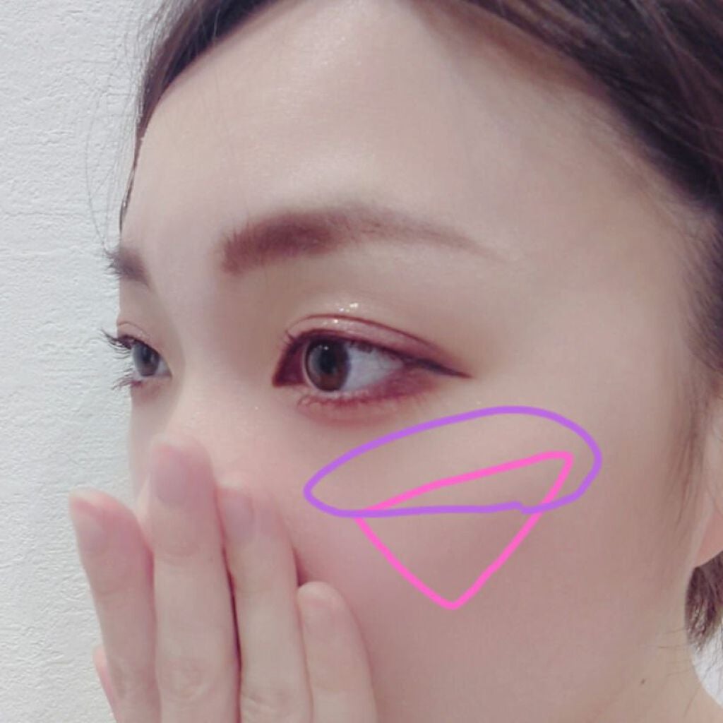 トゥルーディメンショングロウチーク/hince/パウダーチークを使ったクチコミ(2枚目)