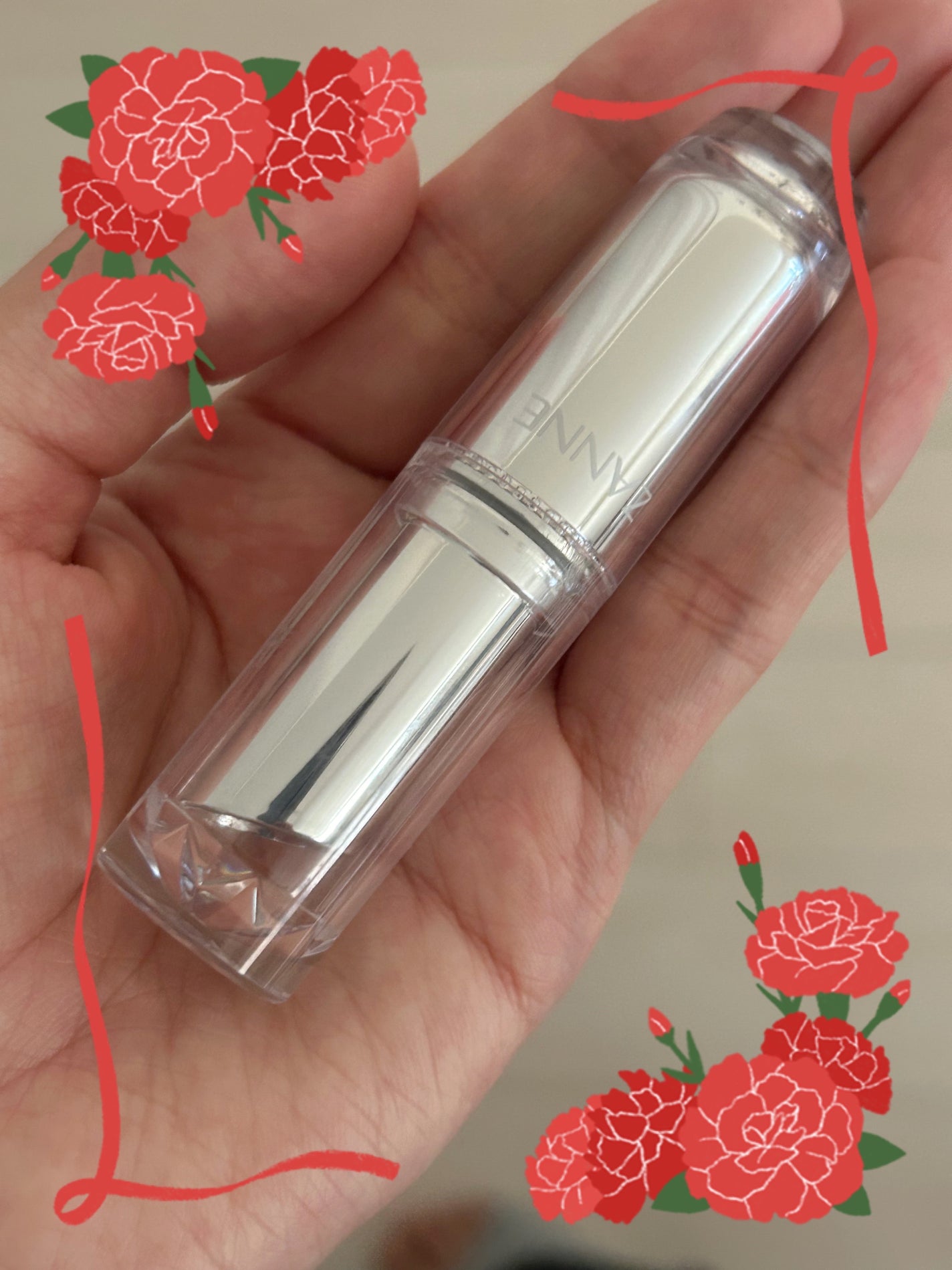 ラスティンググロスリップ/CEZANNE/口紅を使ったクチコミ(1枚目)