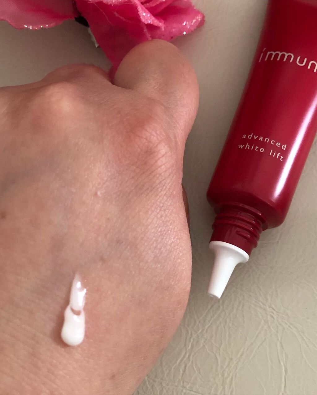 アドバンスド ホワイトリフト /immuno/フェイスクリームを使ったクチコミ(4枚目)