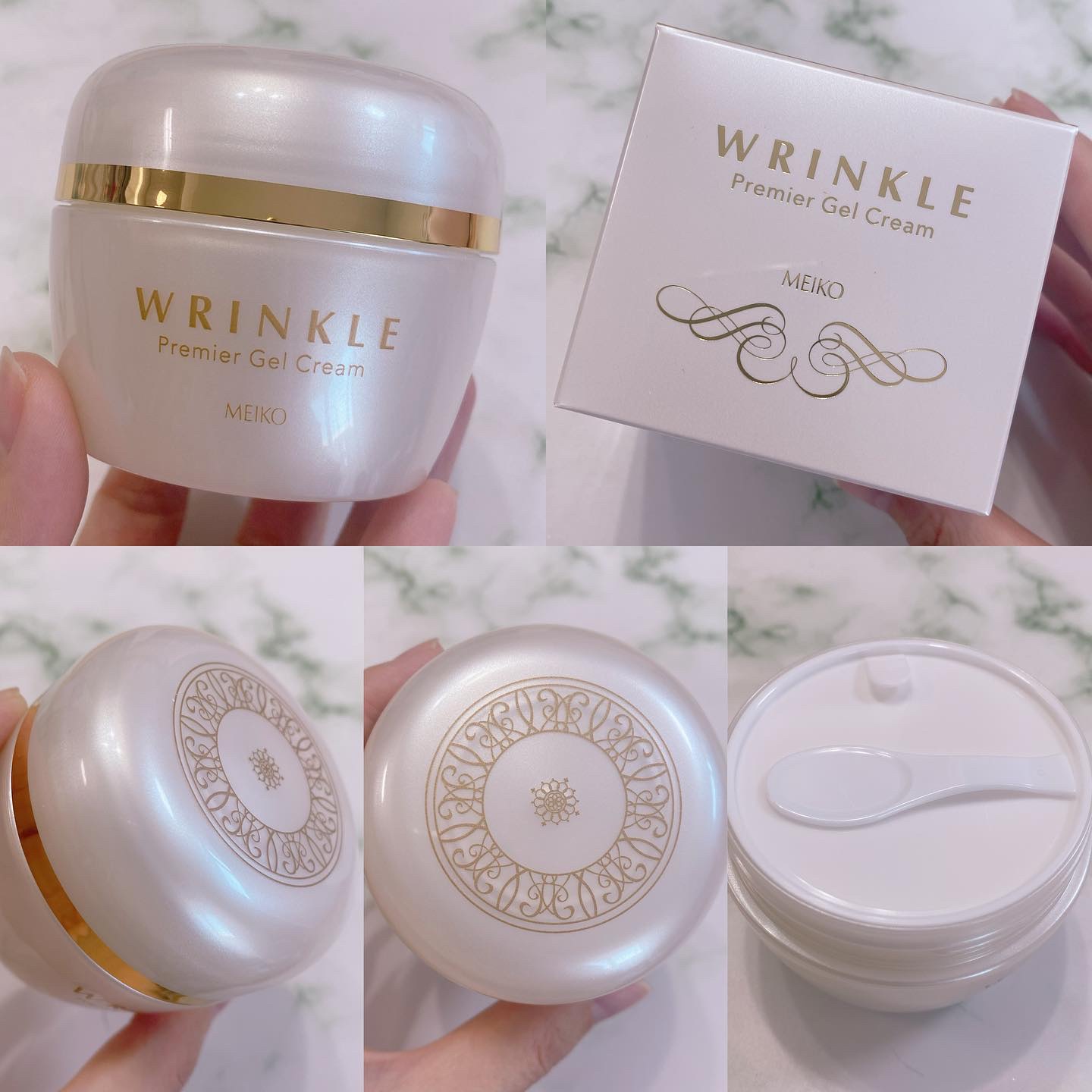 メイコー リンクル プレミア ジェルクリーム /メイコー化粧品/オールインワン化粧品を使ったクチコミ（2枚目）