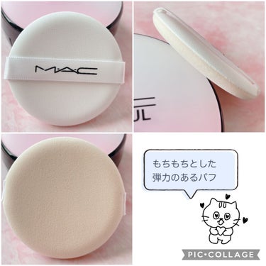 M・A・C ライトフル C３ クイック フィニッシュ クッション コンパクトのクチコミ「🎵MAC🎵

ライトフル C3 クイック フィニッシュ 
クッション コンパクト

⚫︎ パフ.....」（3枚目）