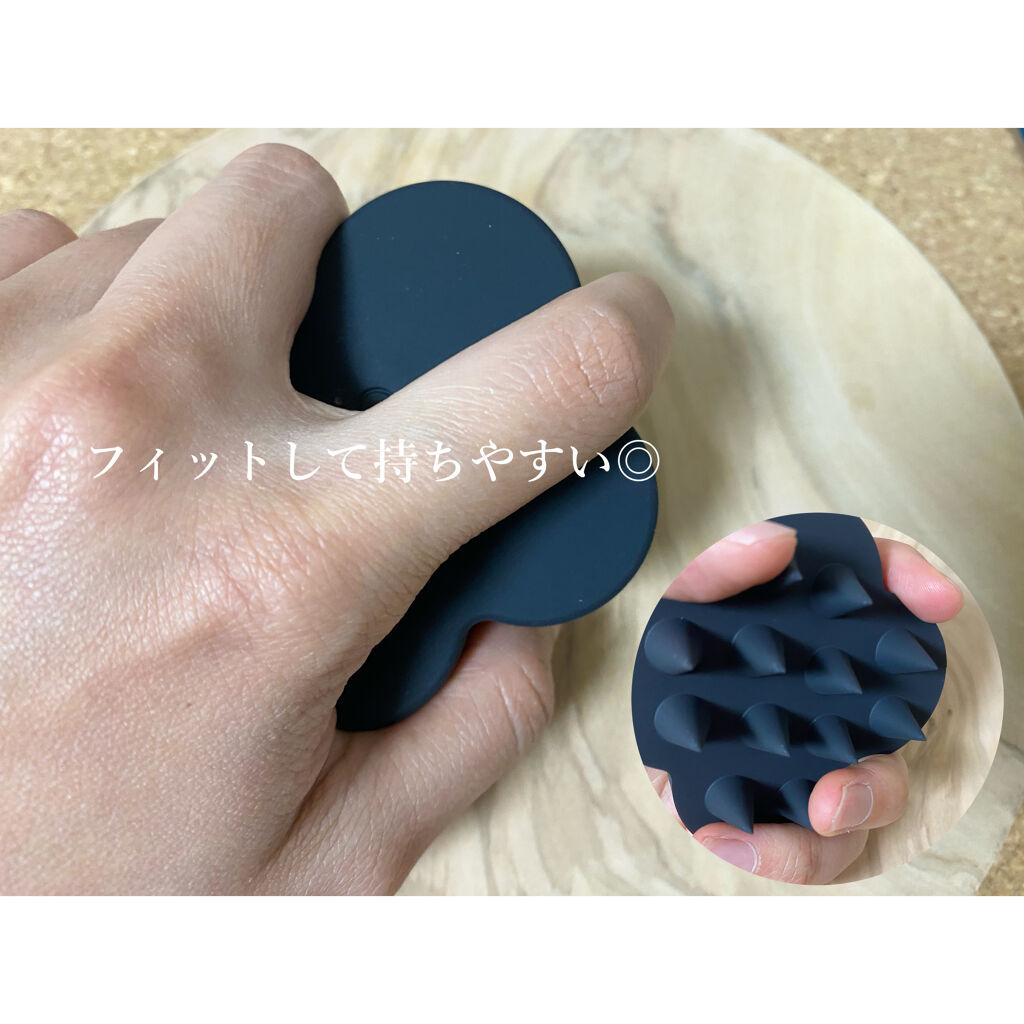 uka scalp brush kenzan/uka/スカルプブラシを使ったクチコミ（3枚目）