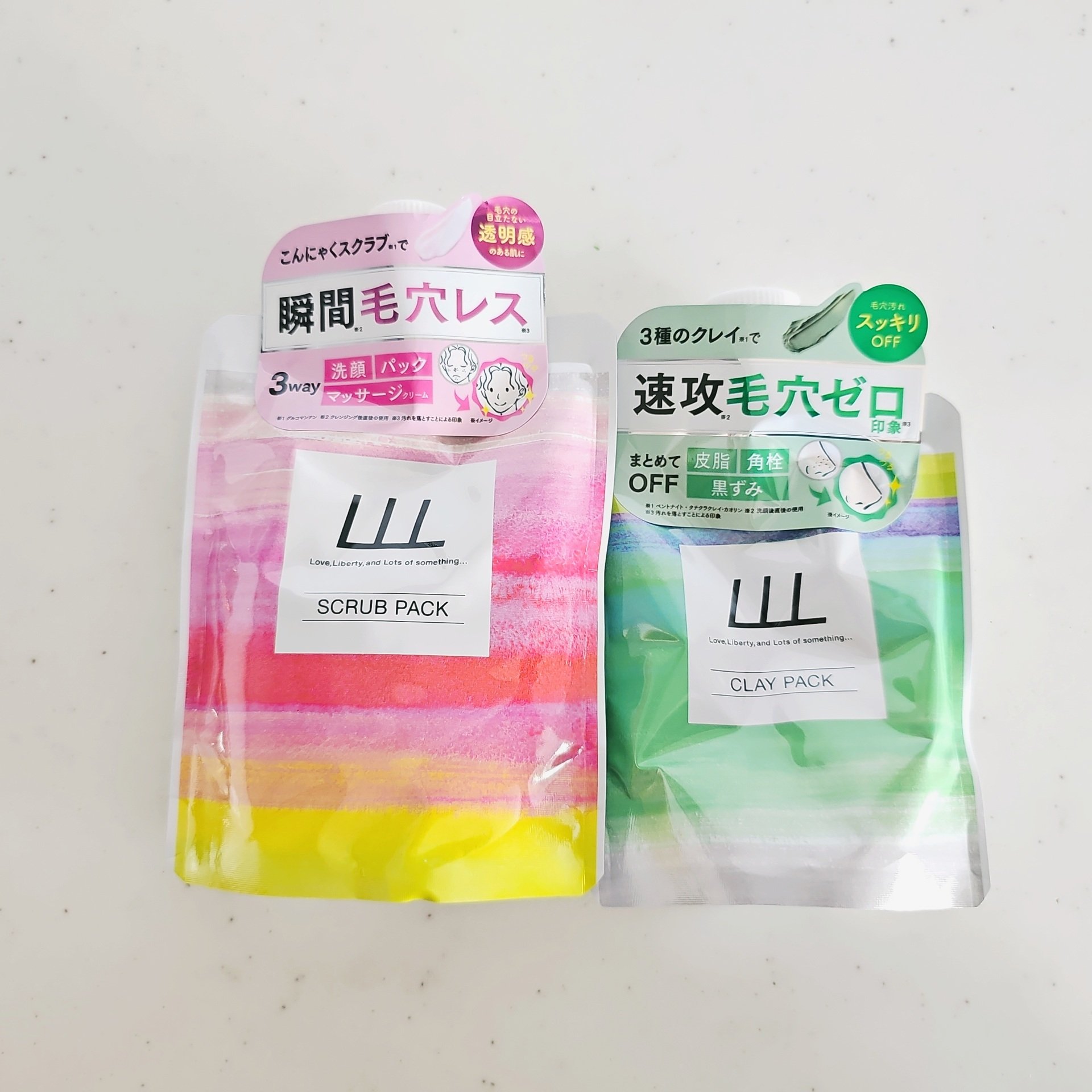 3Way毛穴マイルドスクラブ/LLL/スクラブ・ゴマージュを使ったクチコミ（1枚目）