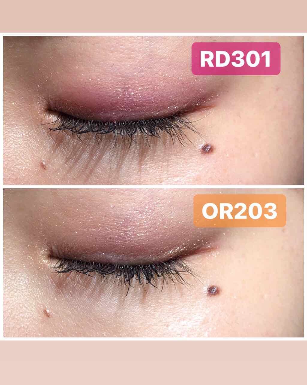 ルックアット マイアイジュエル RD301/ETUDE/単色アイシャドウを使ったクチコミ（3枚目）