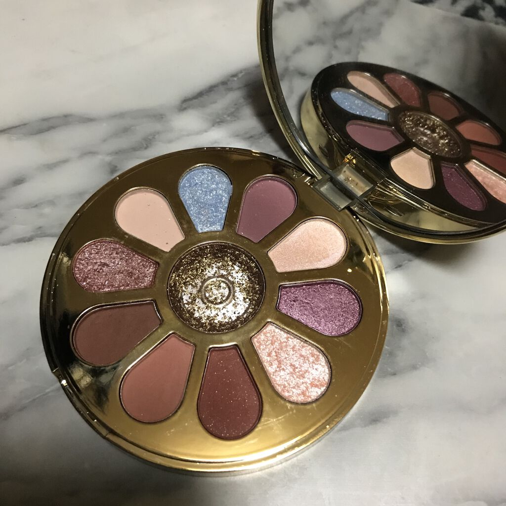 サーキュラー サンド アイシャドウ パレット/HOJO/アイシャドウパレットを使ったクチコミ（1枚目）