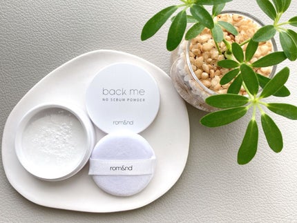 バックミーノーセバムパウダー/rom&nd/ルースパウダーを使ったクチコミ(1枚目)
