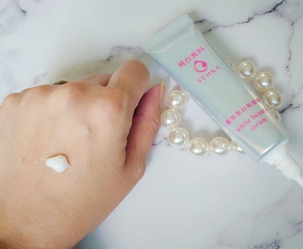 純白専科 すっぴん白雪美容液(専科 薬用美白クリーム)/SENKA(専科)/美容液を使ったクチコミ(3枚目)